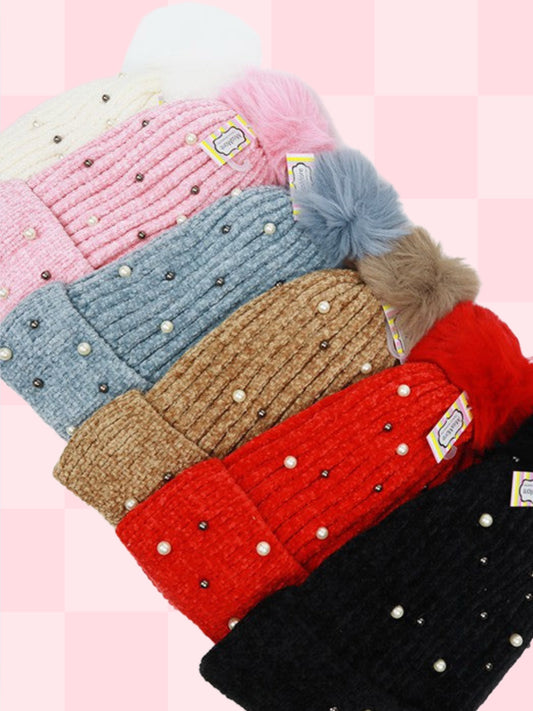 Pretty in Pearl Beanie