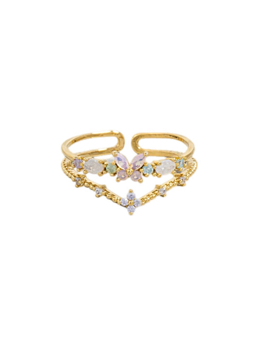 Petals + Wings Ring