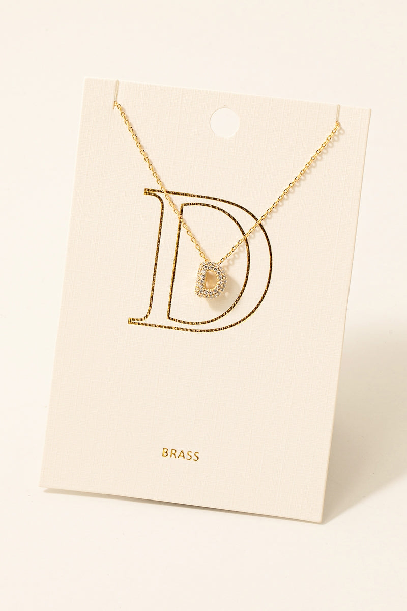 Initial Impression Necklace