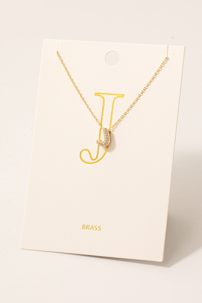 Initial Impression Necklace