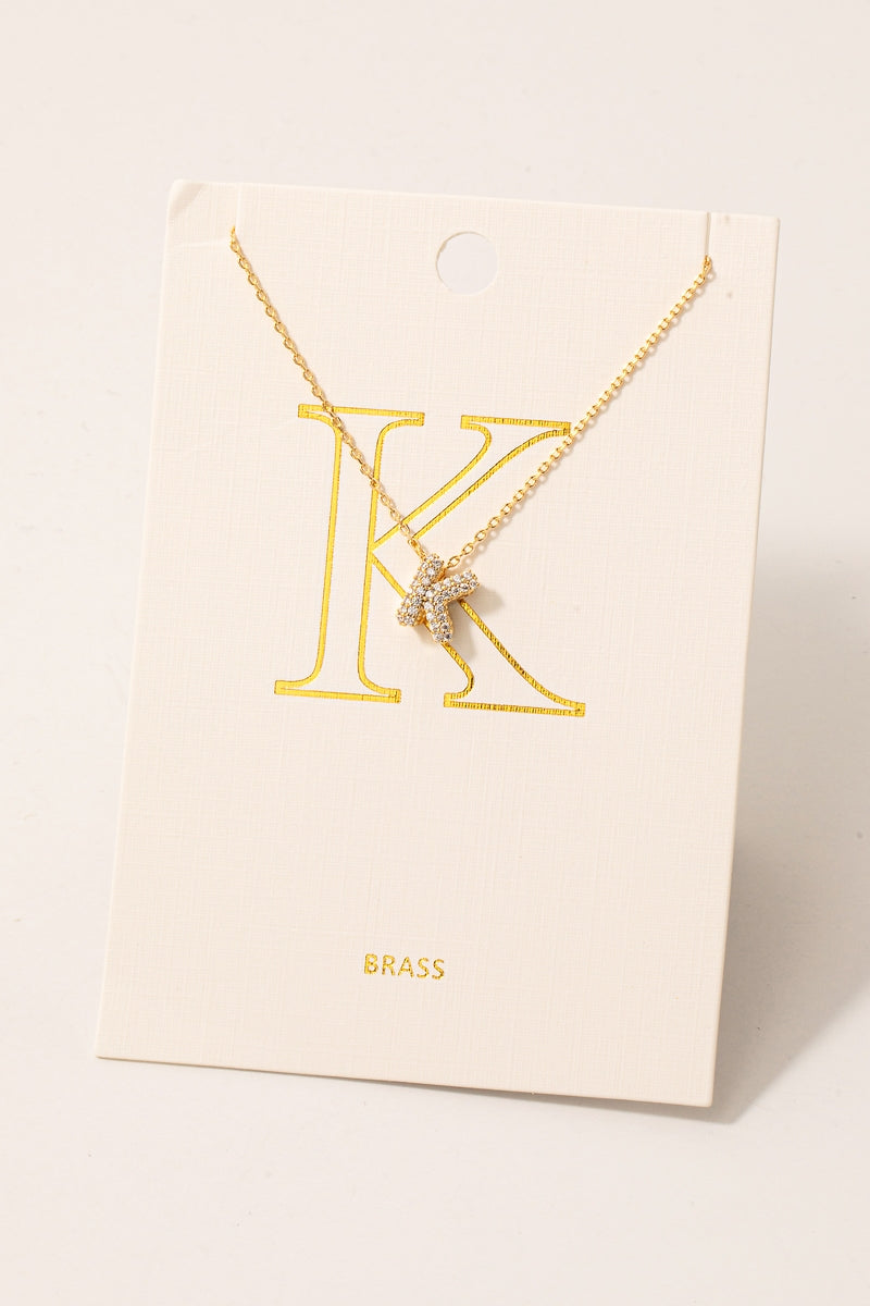 Initial Impression Necklace