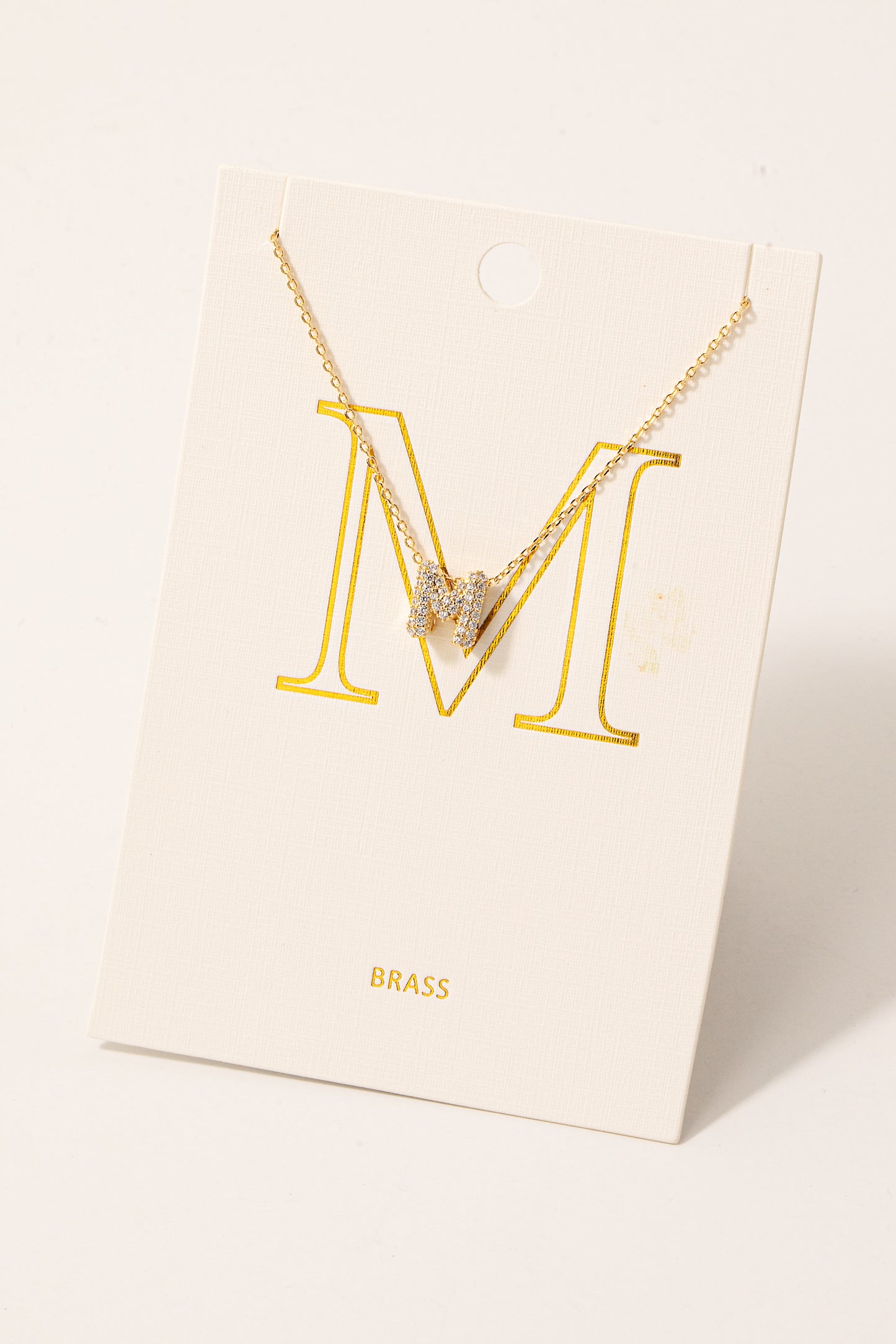 Initial Impression Necklace