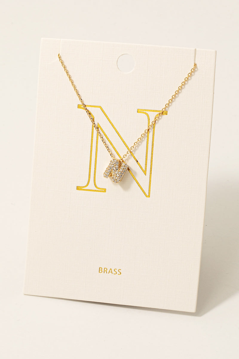 Initial Impression Necklace