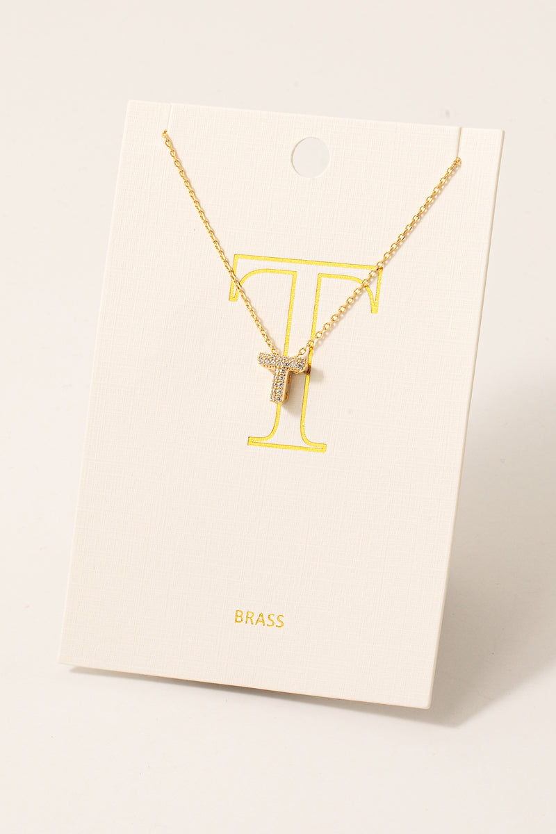 Initial Impression Necklace