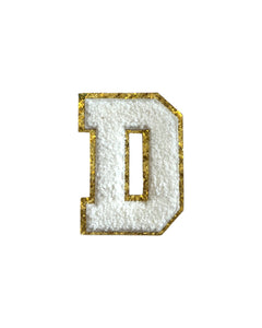 Chenille Monogram Patch
