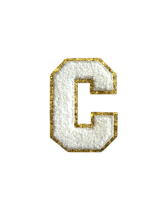 Chenille Monogram Patch